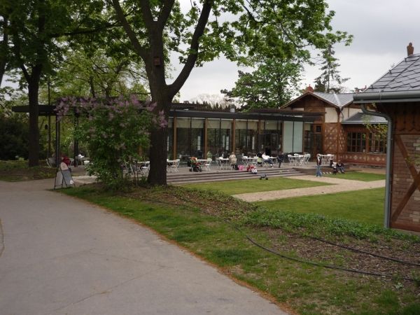 Caffe Pavilon Grebovka z venku